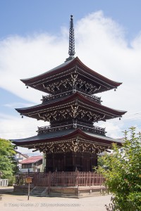 Takayama's three story pagoda