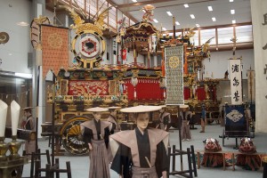 Inside Takayama's Float Museum