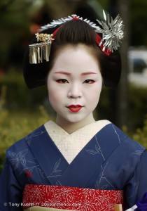 Japanese Geisha in Gion