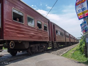 Sri Lankan train