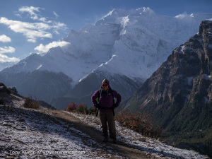 Steph in the Himalayas