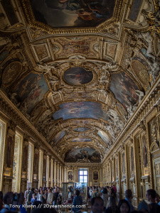 Inside the Louvre, Paris