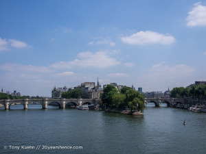 The Seine River, Paris