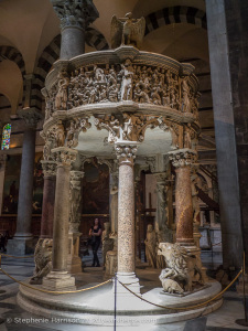 The interior of Pisa's Duomo