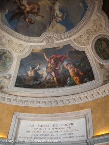 Louvre Ceiling painting