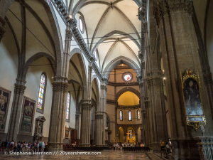 Inside the Duomo